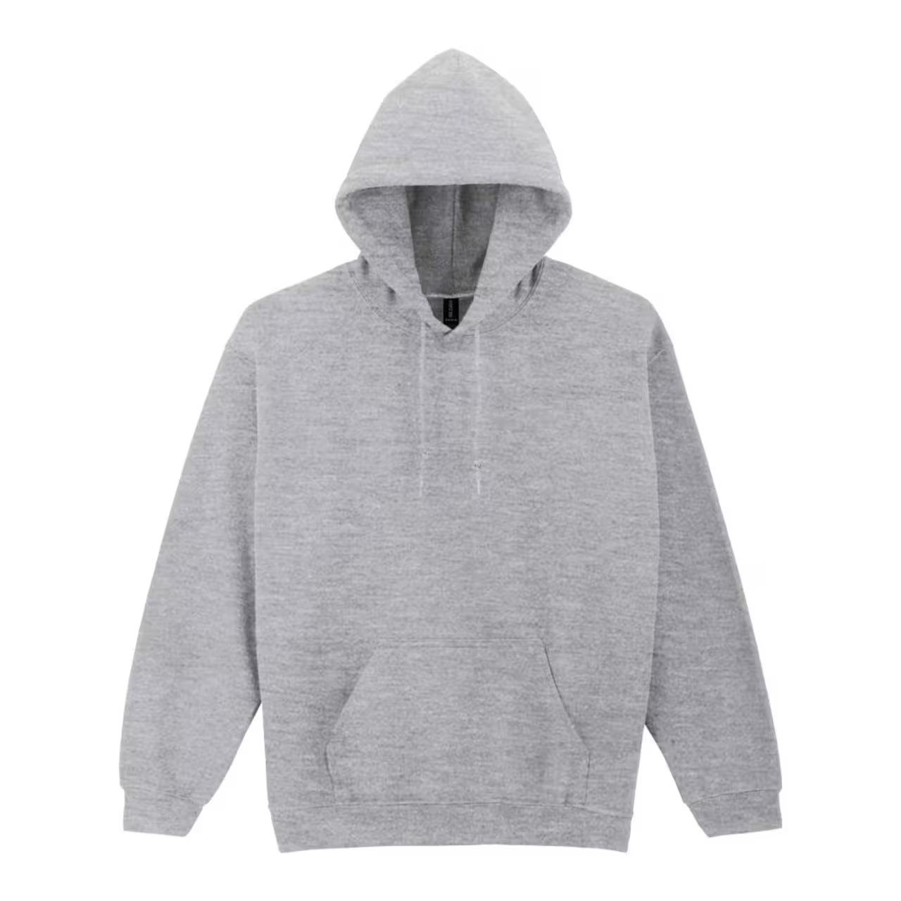 Black hoodie product photo